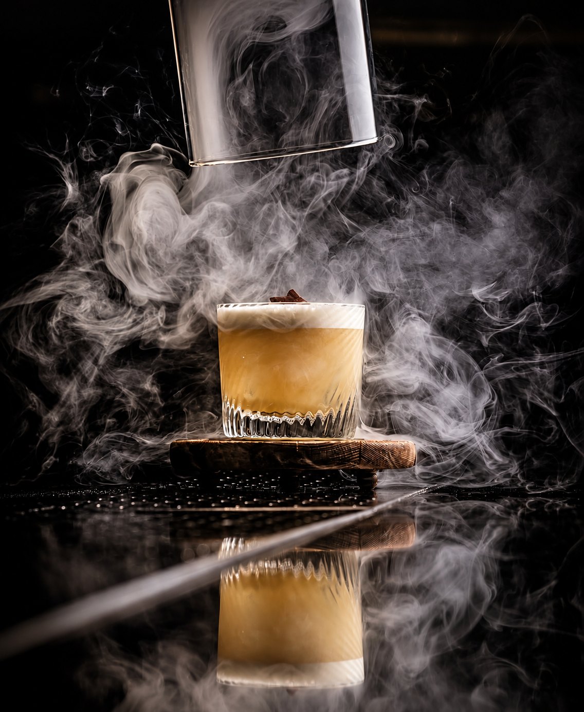 Cocktail technique · Smoke ritual